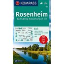 KOMPASS Wanderkarte Rosenheim WK 181