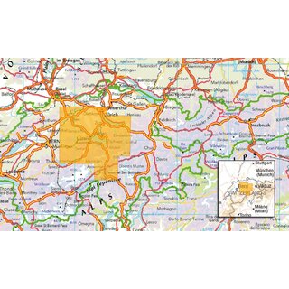 SATMAP SD-Karte Schweiz Zentralschweiz 1:25k